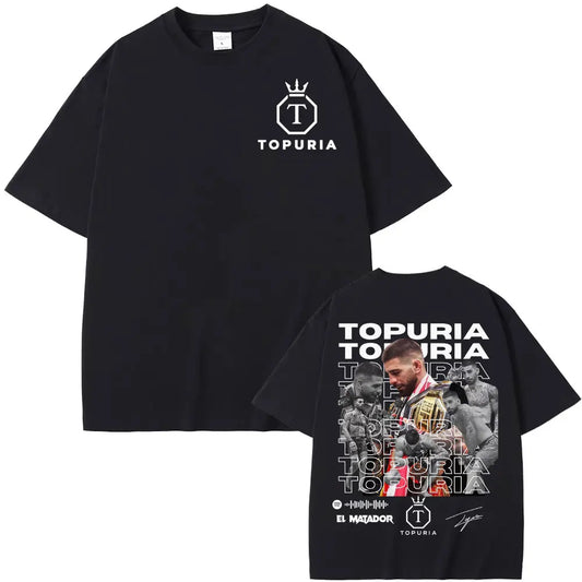 Ilia Topuria AKA El Matador Graphic Oversized Tee