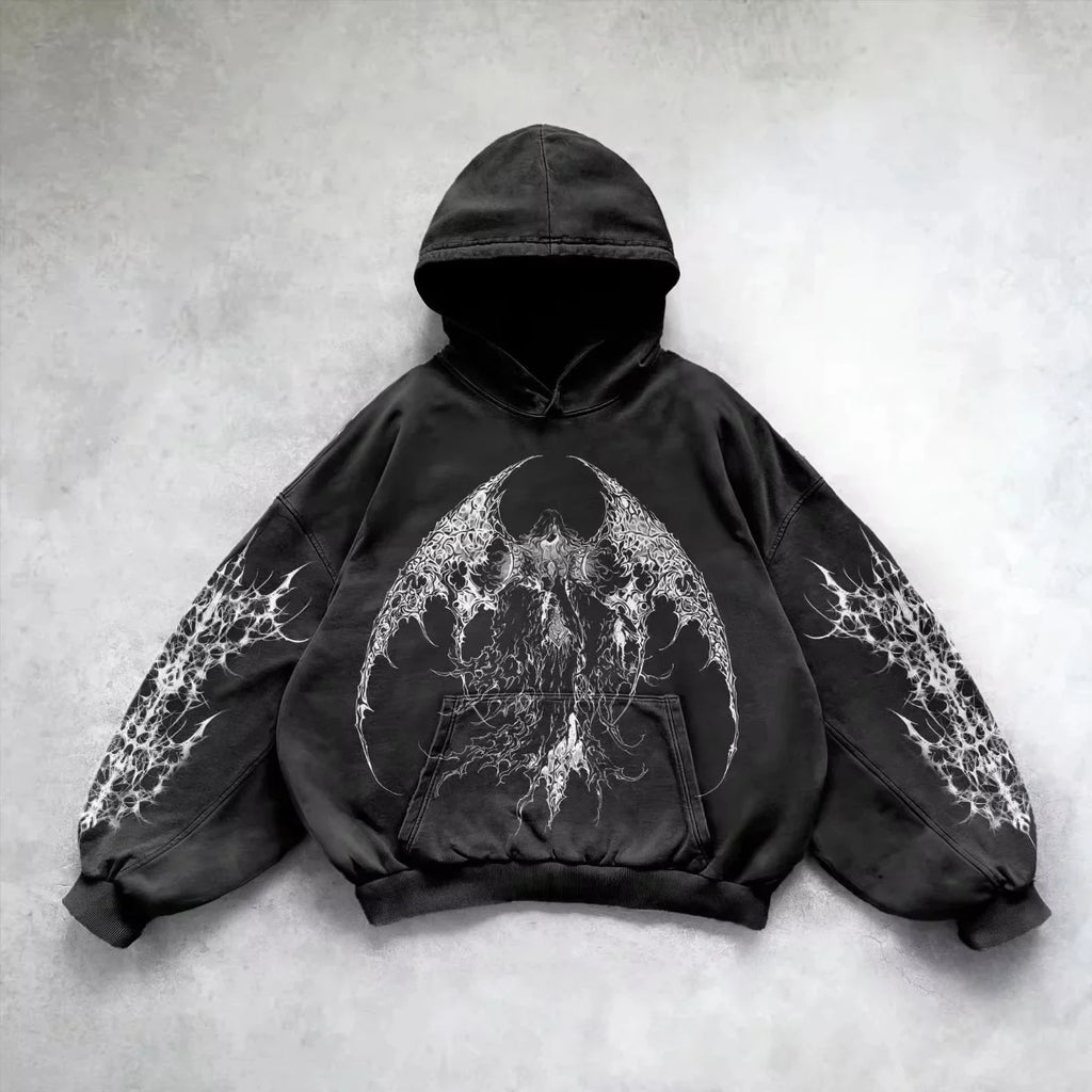 Oversized Graphic Unisex Hoodie