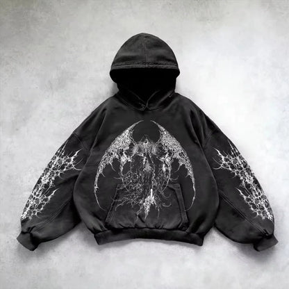 Oversized Graphic Unisex Hoodie
