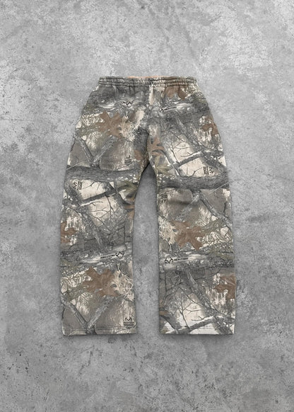 Y2K Oversized Camo Sweatpants