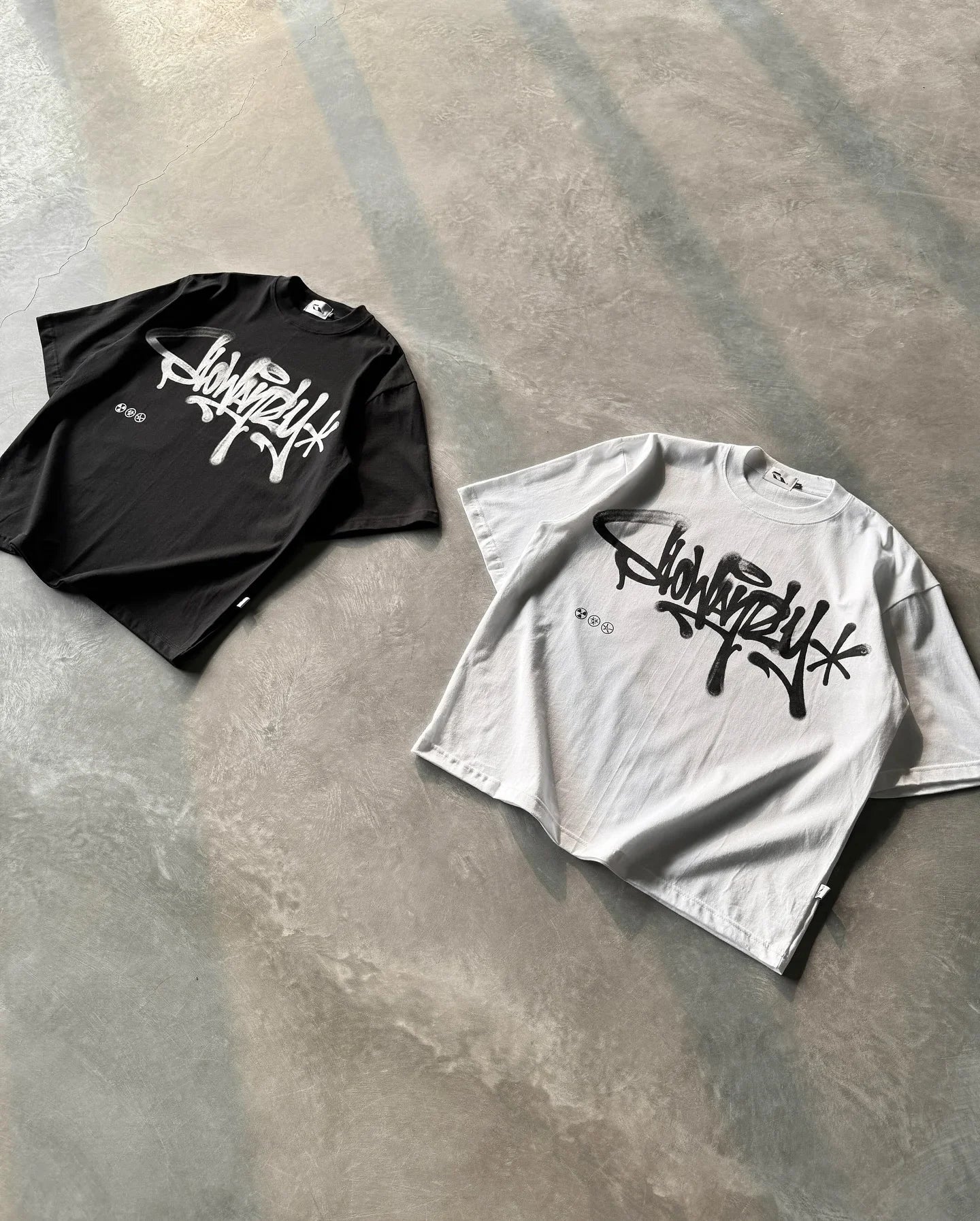 Oversized Graffiti Graphic Tee