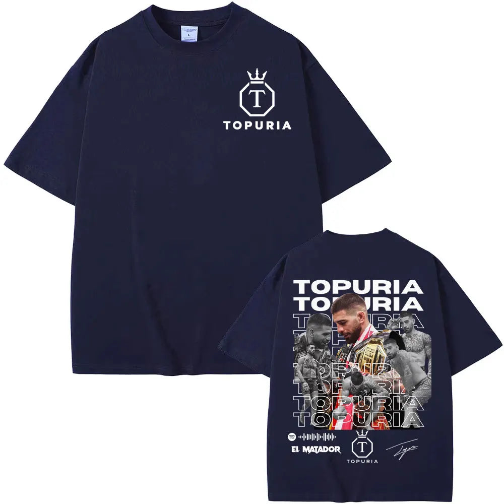 Ilia Topuria AKA El Matador Graphic Oversized Tee