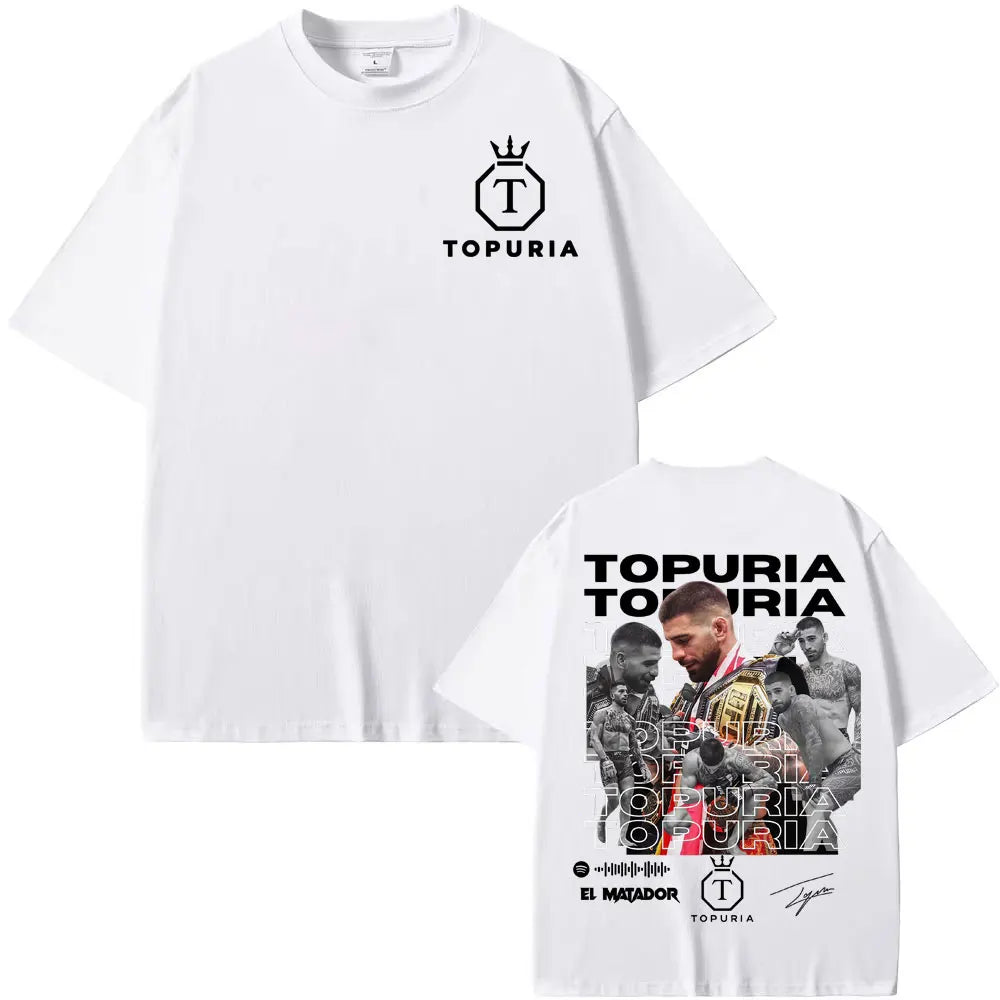 Ilia Topuria AKA El Matador Graphic Oversized Tee