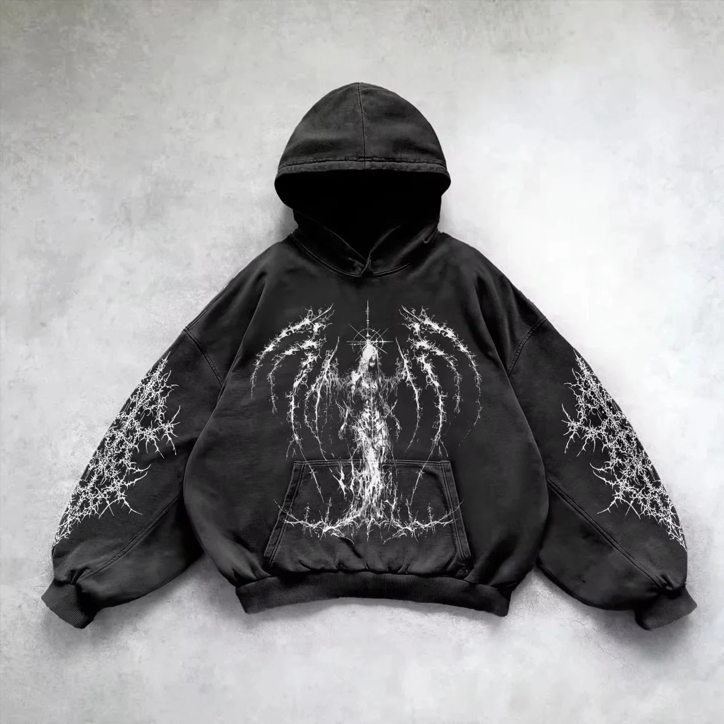 Oversized Graphic Unisex Hoodie
