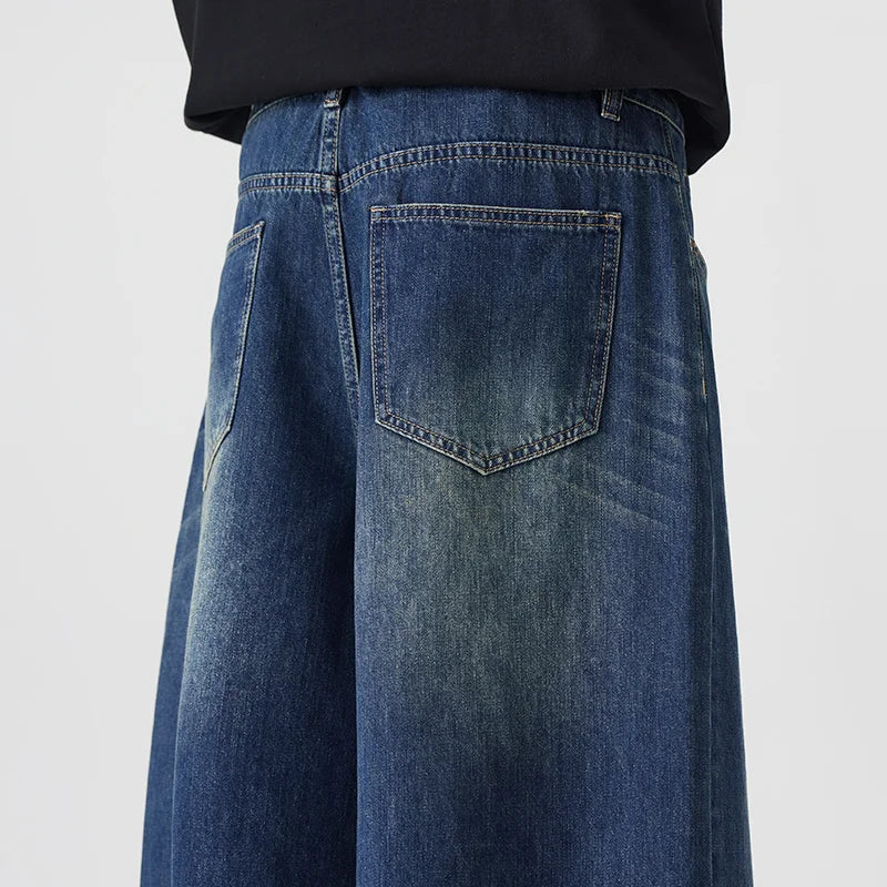 Oversized Denim Jorts