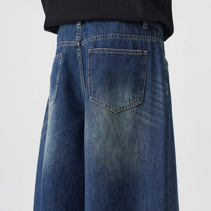 Oversized Denim Jorts