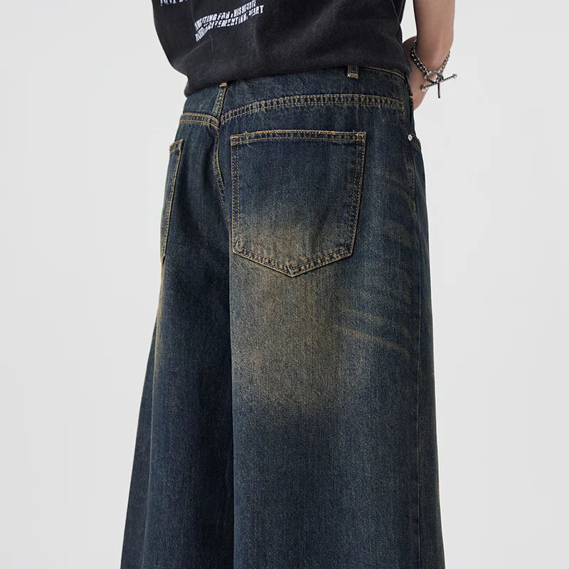 Oversized Denim Jorts