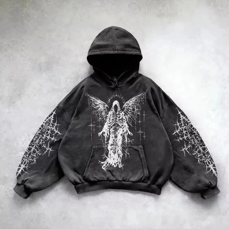 Oversized Graphic Unisex Hoodie