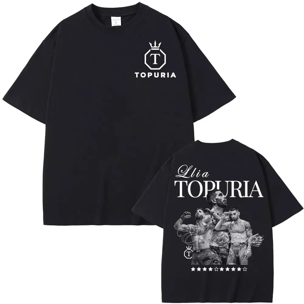 Ilia Topuria AKA El Matador Graphic Oversized Tee
