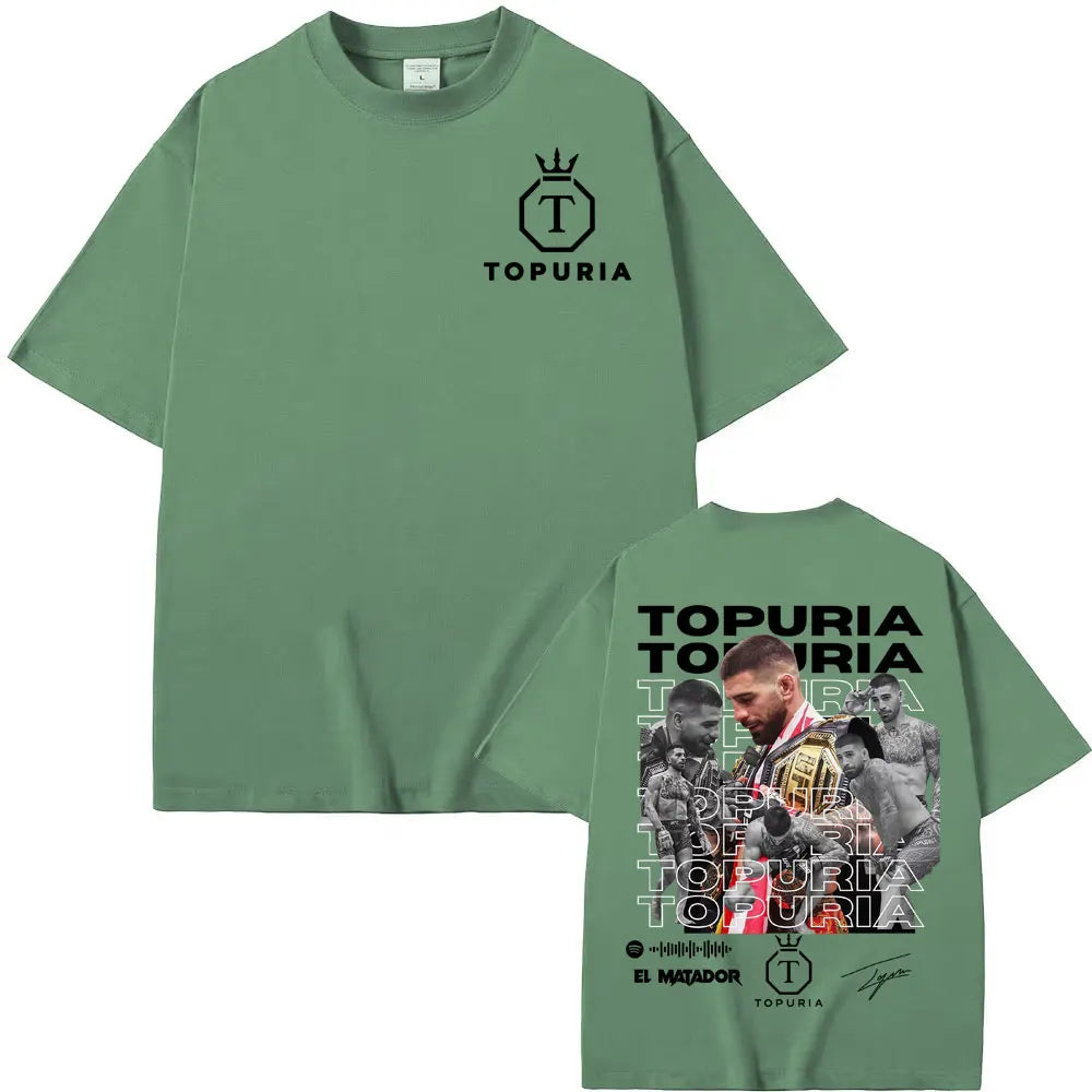 Ilia Topuria AKA El Matador Graphic Oversized Tee