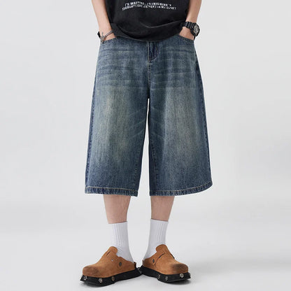 Oversized Denim Jorts