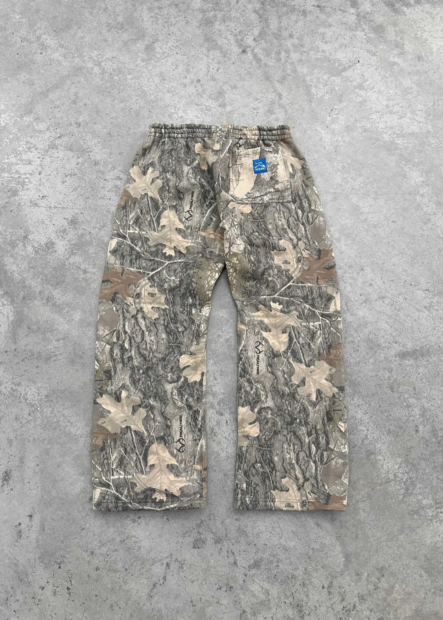 Y2K Oversized Camo Sweatpants
