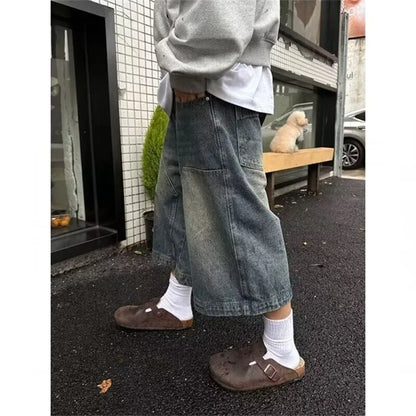 Vintage Wash Denim Jorts