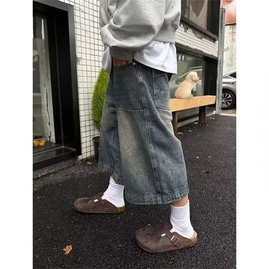 Vintage Wash Denim Jorts