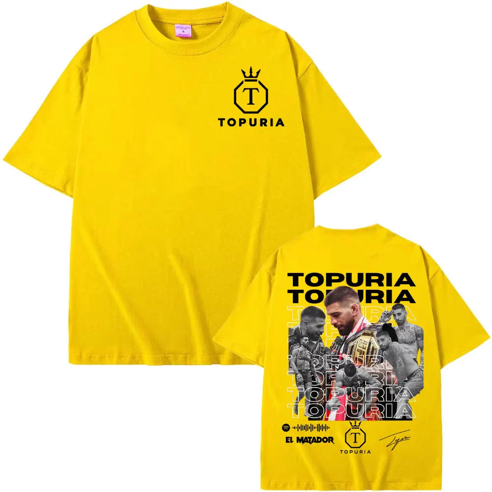 Ilia Topuria AKA El Matador Graphic Oversized Tee