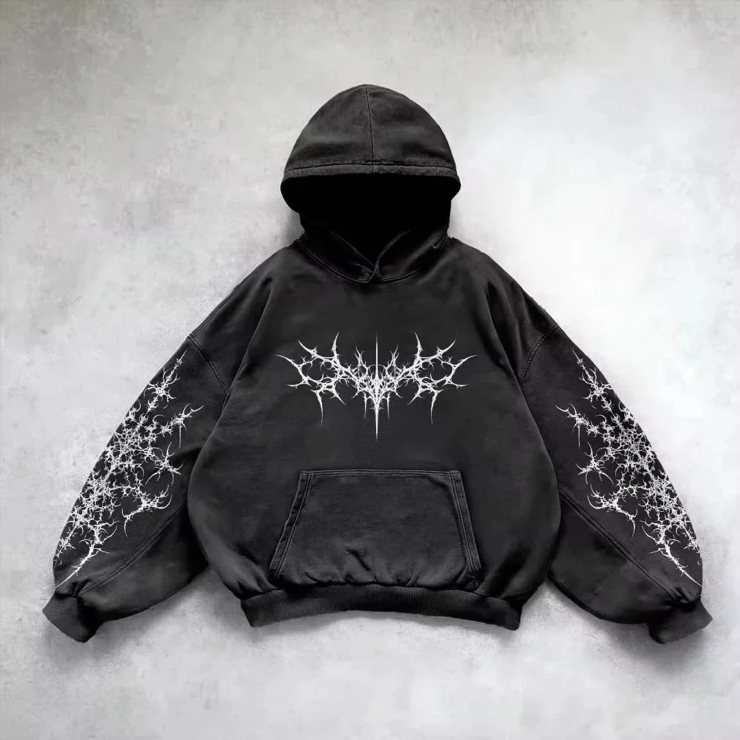 Oversized Graphic Unisex Hoodie