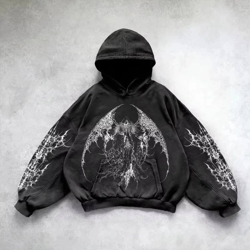 Oversized Graphic Unisex Hoodie