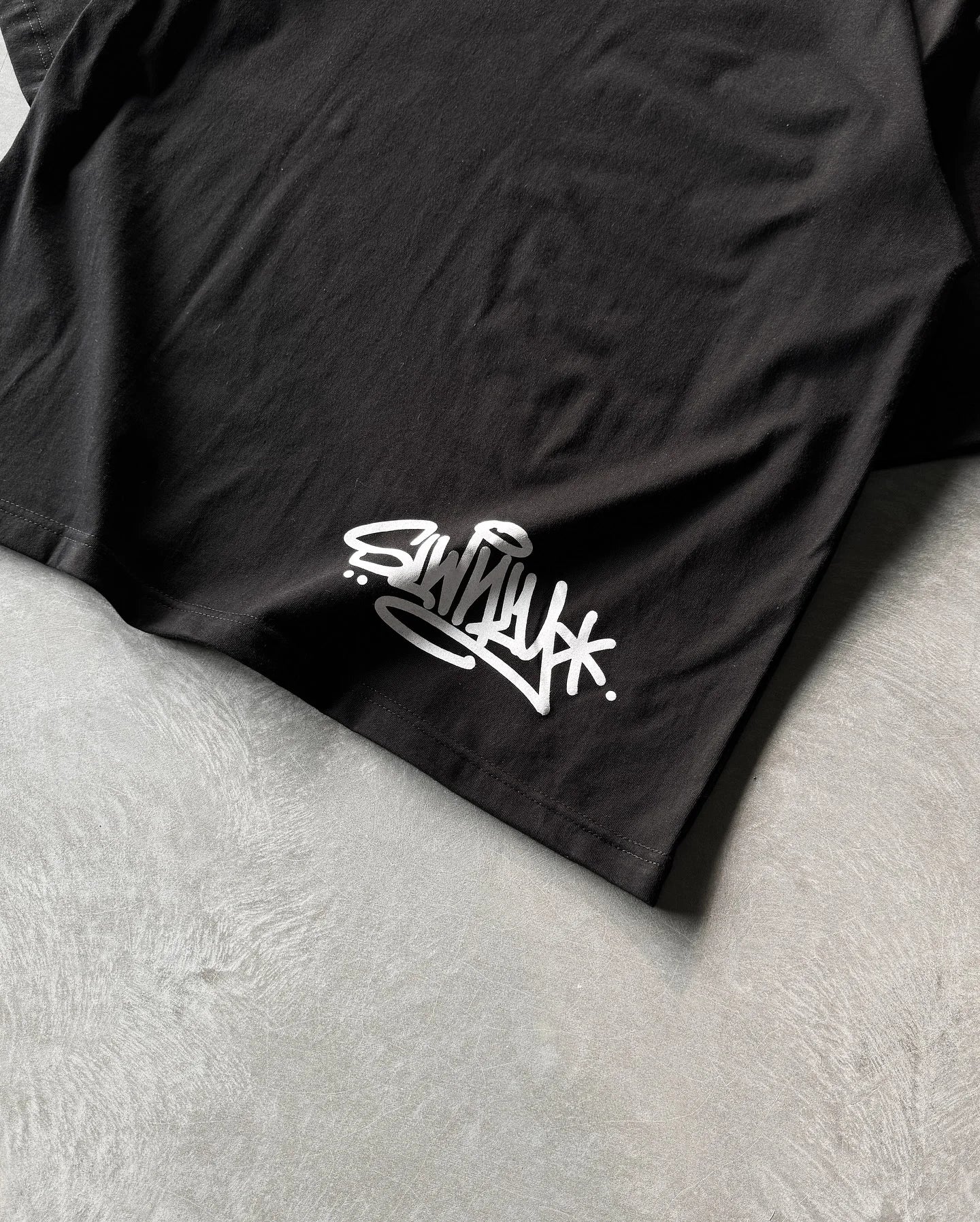 Oversized Graffiti Graphic Tee