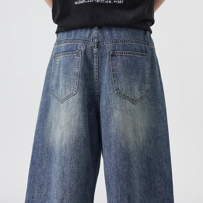 Oversized Denim Jorts