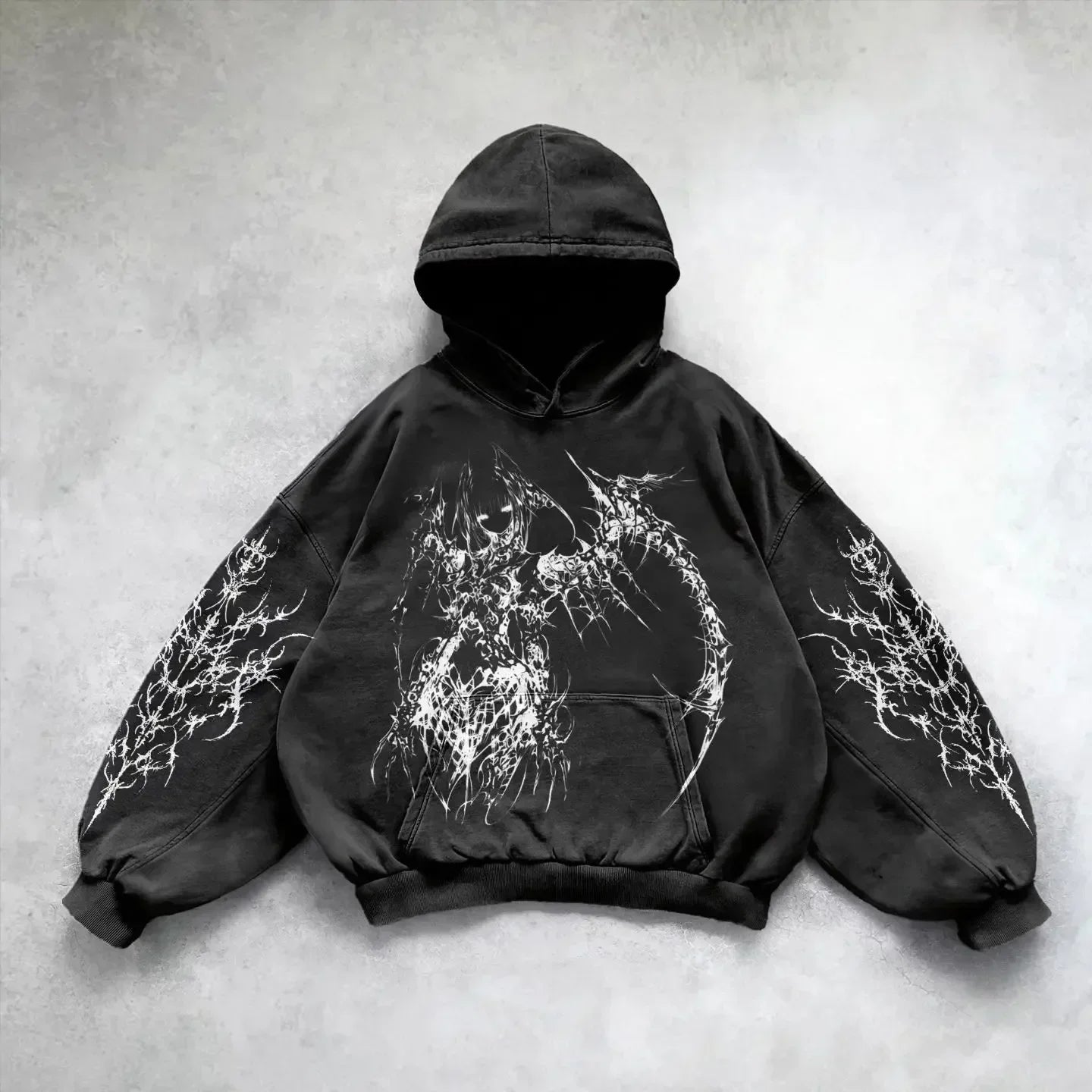 Oversized Graphic Unisex Hoodie