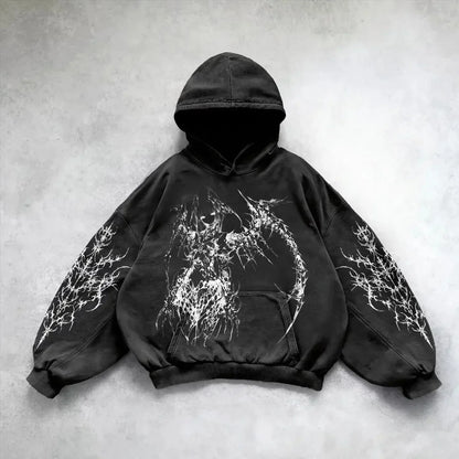 Oversized Graphic Unisex Hoodie