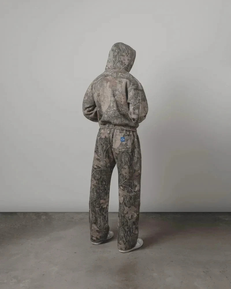 Y2K Oversized Camo Sweatpants