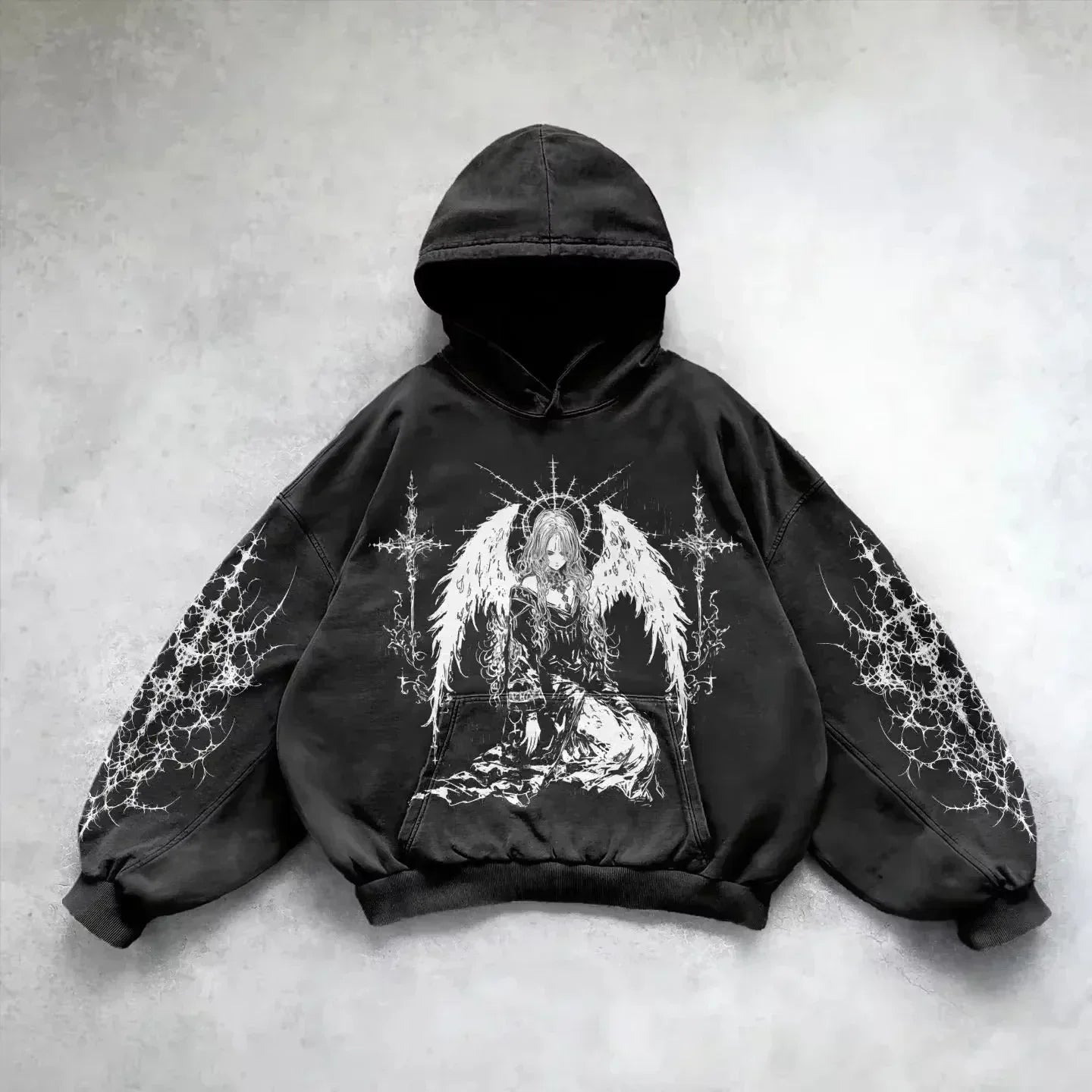 Oversized Graphic Unisex Hoodie