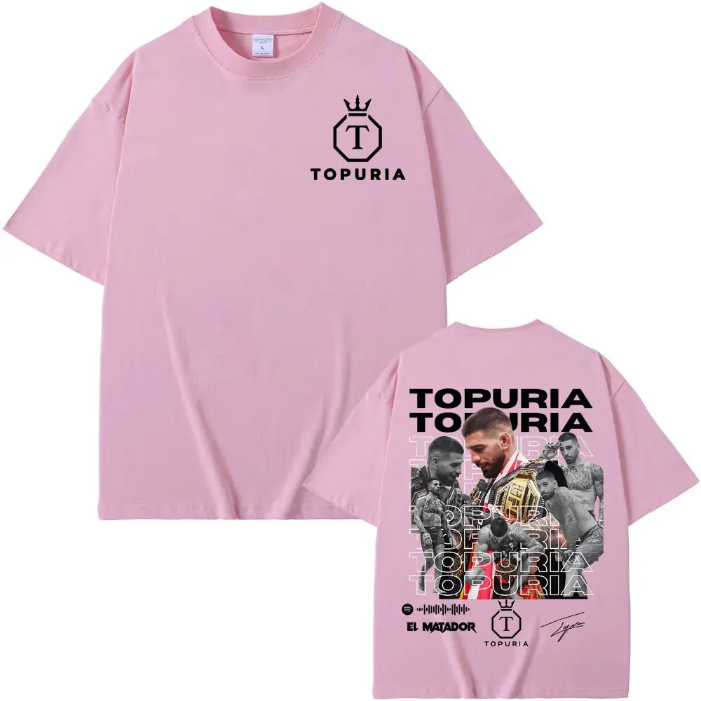 Ilia Topuria AKA El Matador Graphic Oversized Tee