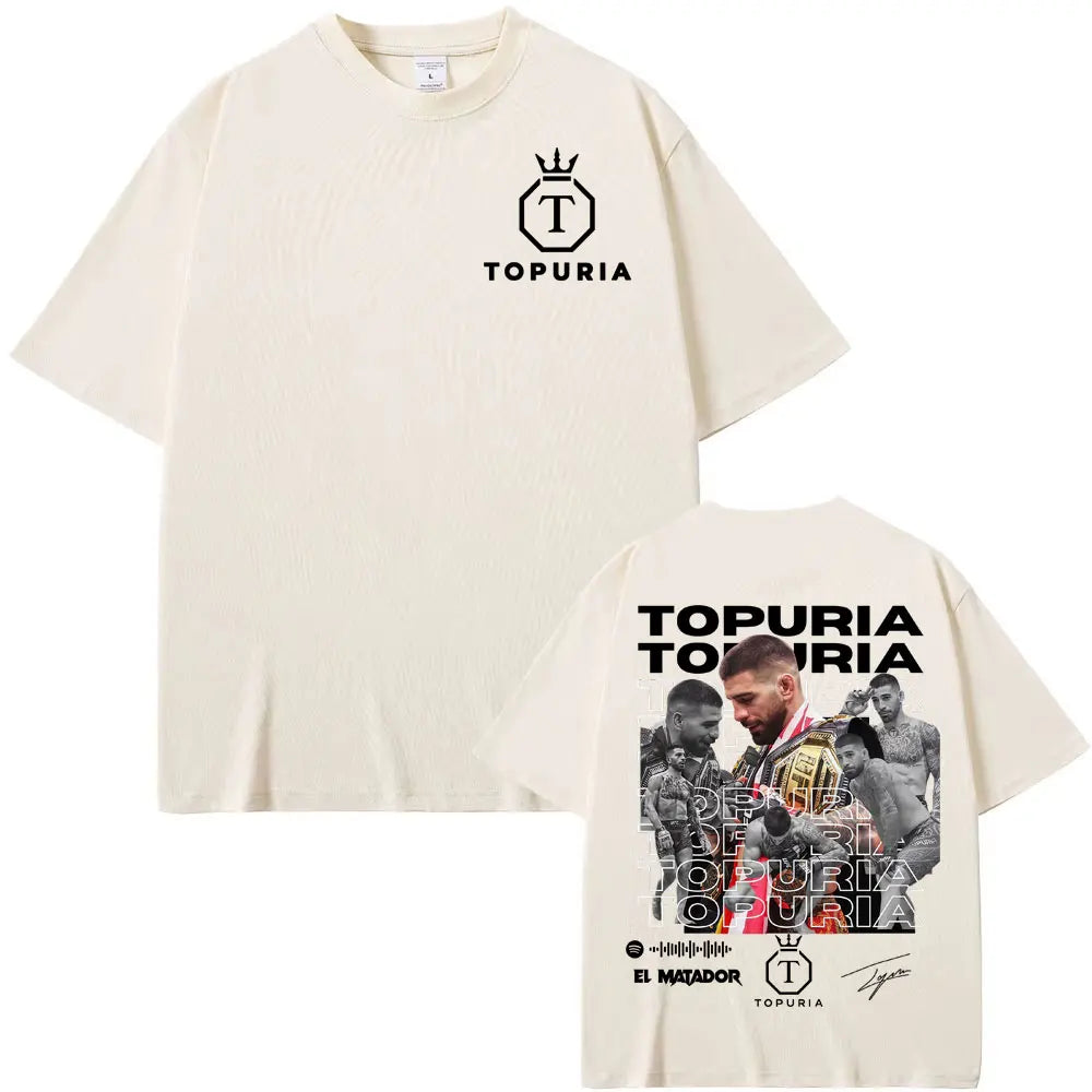 Ilia Topuria AKA El Matador Graphic Oversized Tee