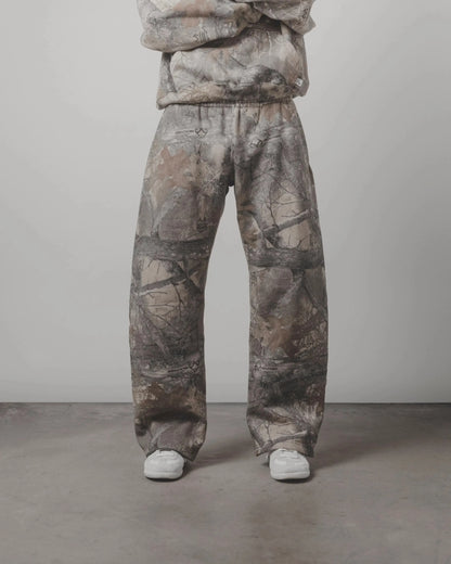 Y2K Oversized Camo Sweatpants