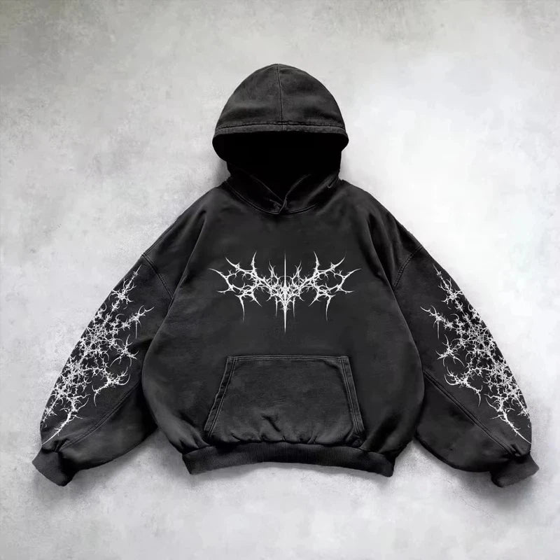 Oversized Graphic Unisex Hoodie