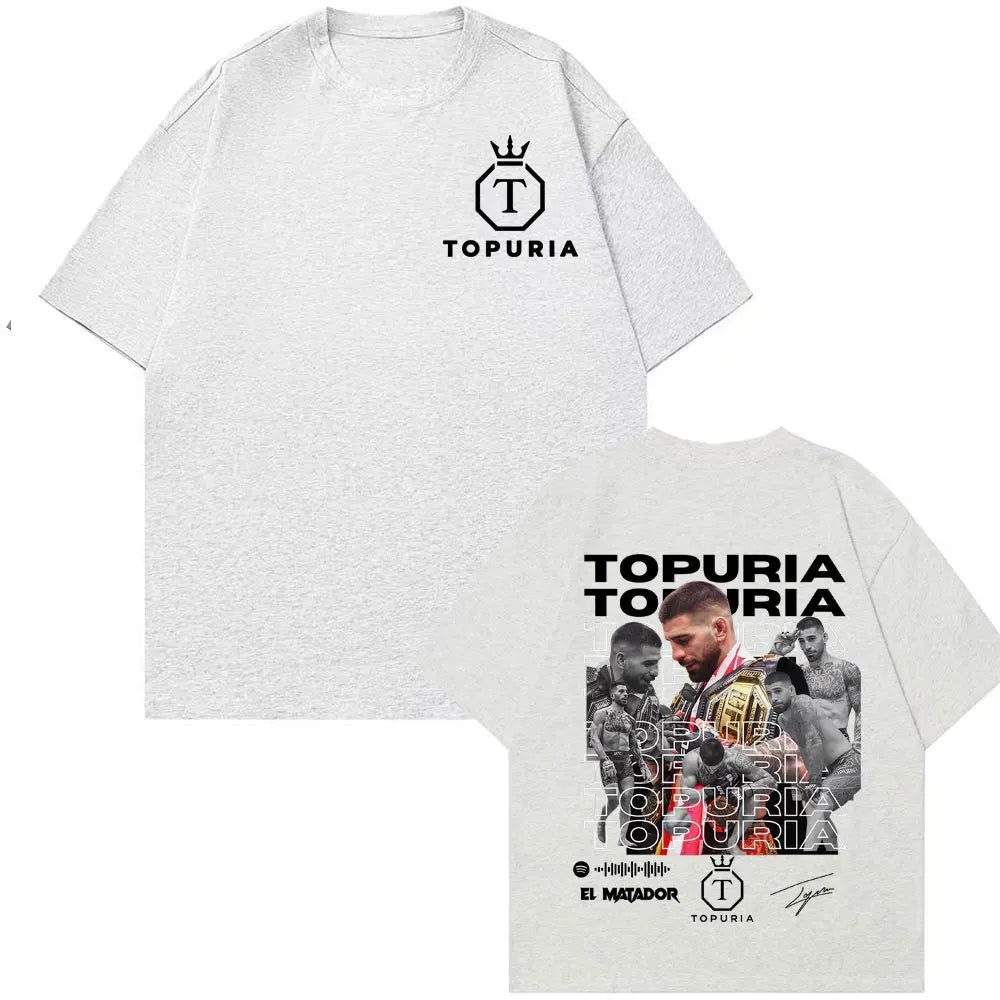 Ilia Topuria AKA El Matador Graphic Oversized Tee