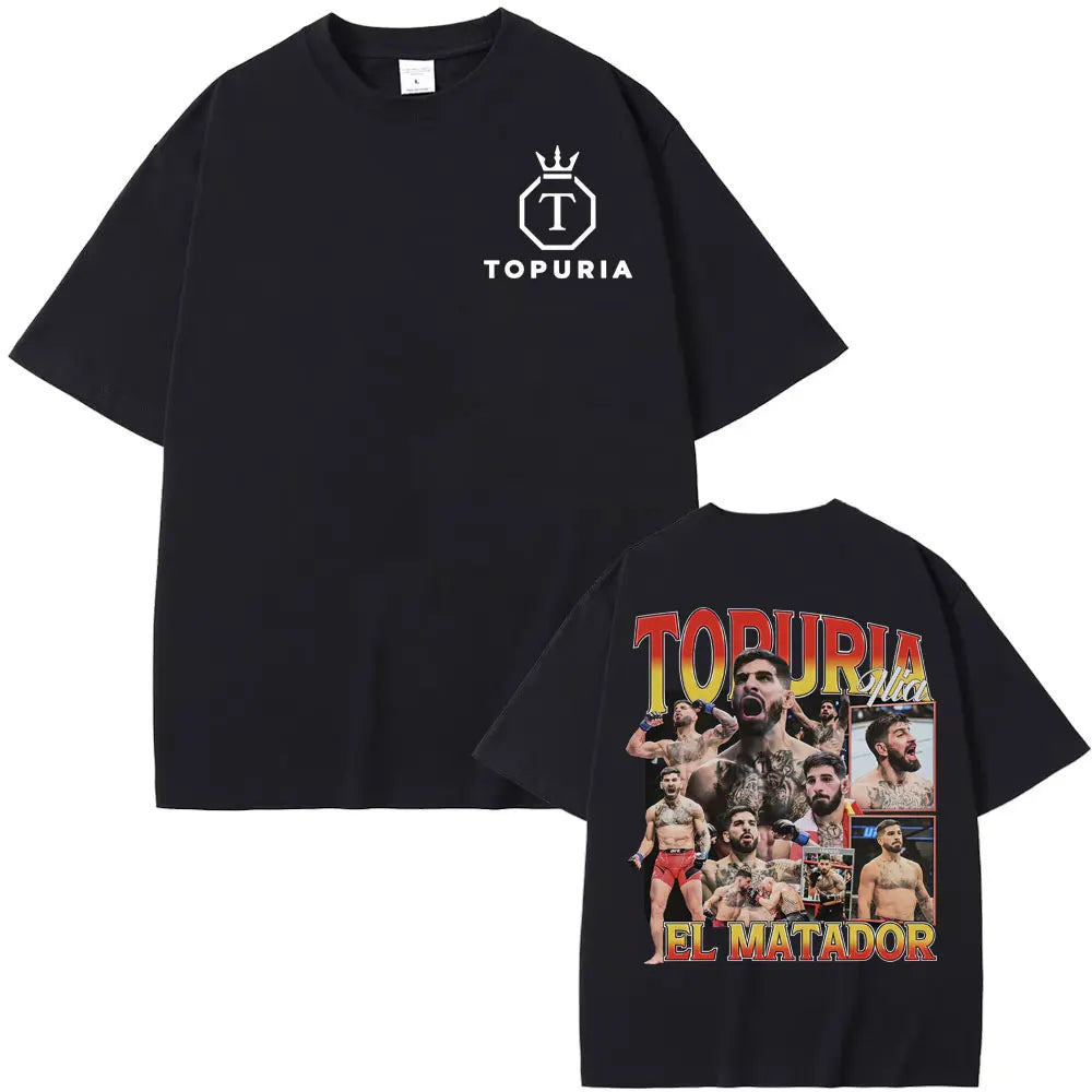 Ilia Topuria AKA El Matador Graphic Oversized Tee