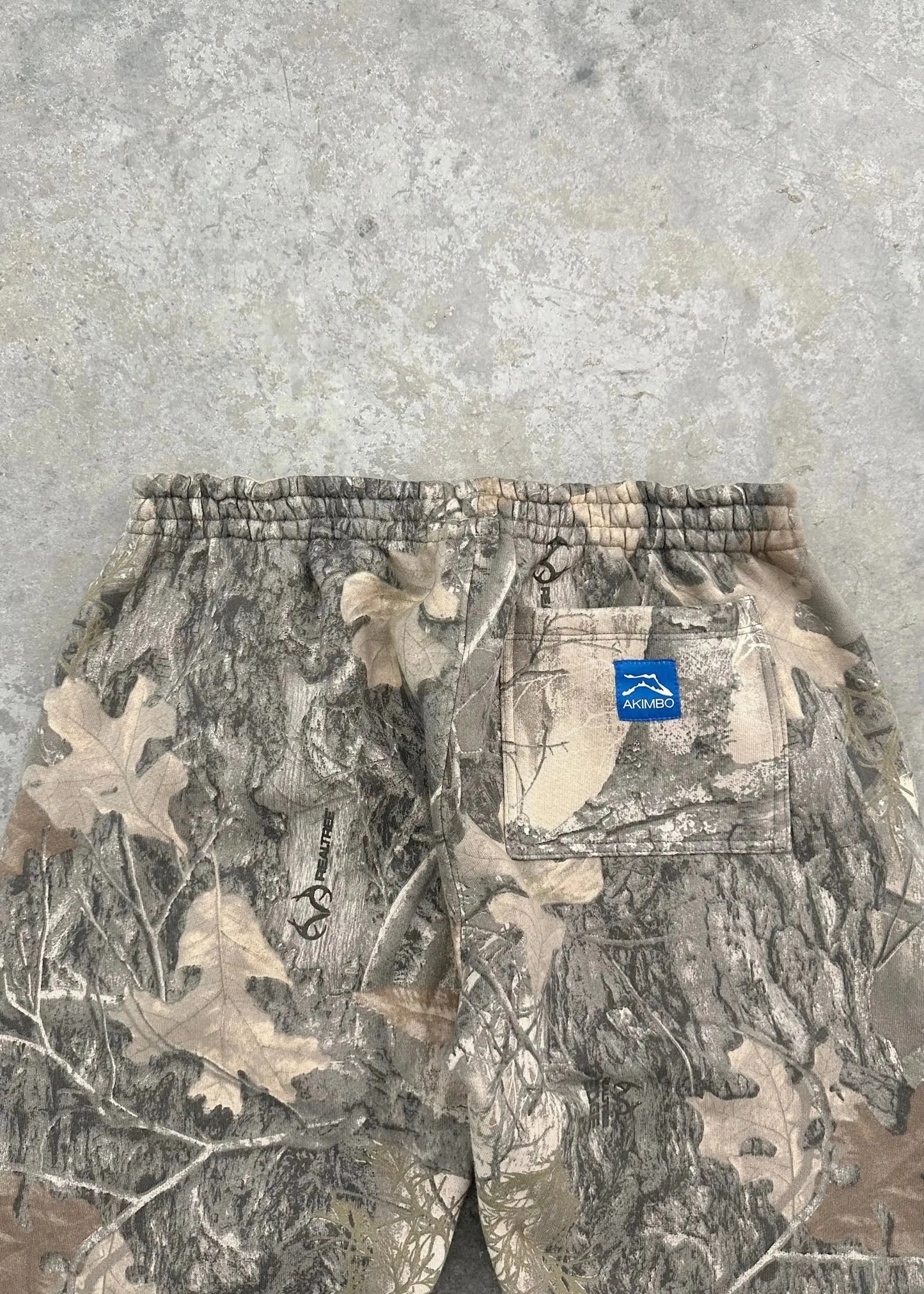 Y2K Oversized Camo Sweatpants