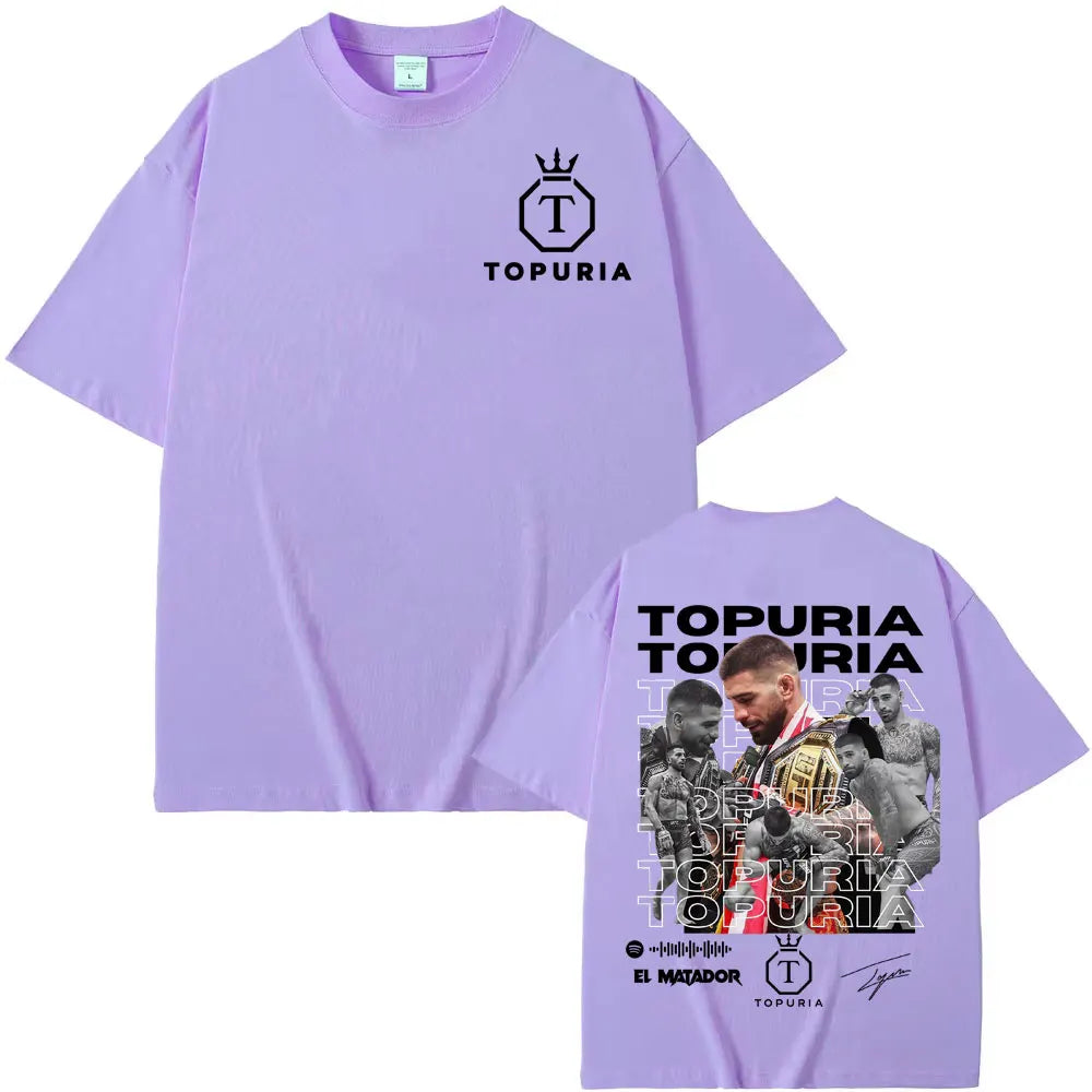 Ilia Topuria AKA El Matador Graphic Oversized Tee