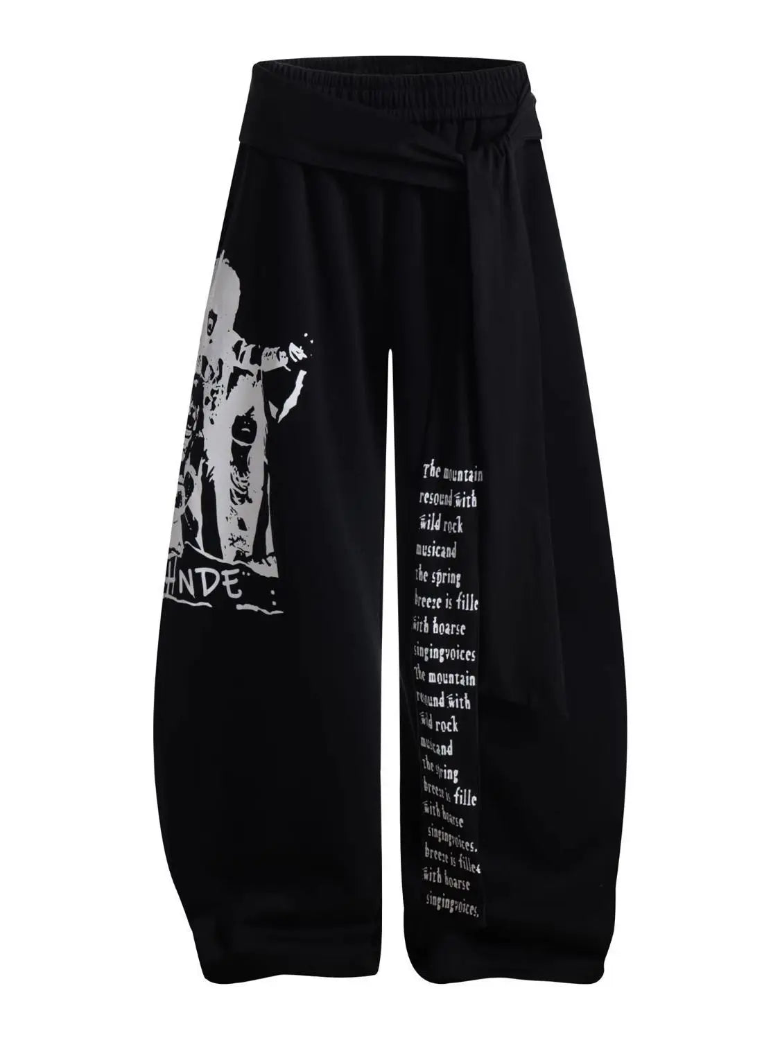 Vintage Graphic Streetwear Sweatpants