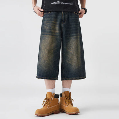 Oversized Denim Jorts